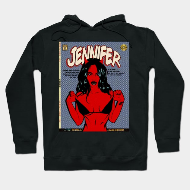 Jennifer's body comic cover Hoodie by mrryaammm